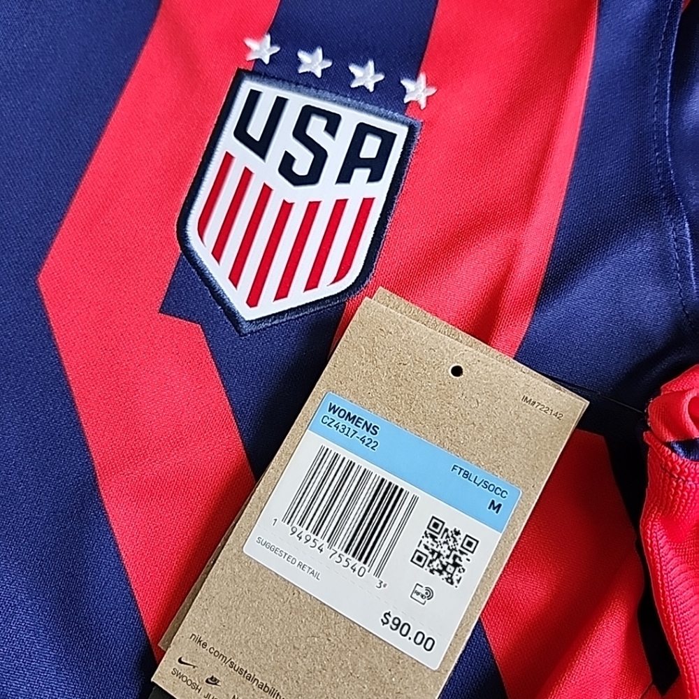Medium Nike Womens USWNT USA National Team Soccer Jersey CZ4317-422 - Picture 9 of 12
